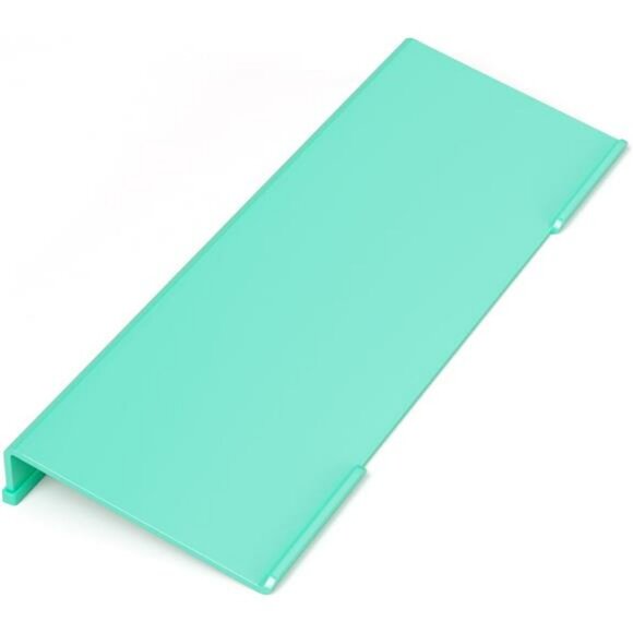 Ergonomic acrylic keyboard stand green computer desk riser typing wrist support - Picture 1 of 7